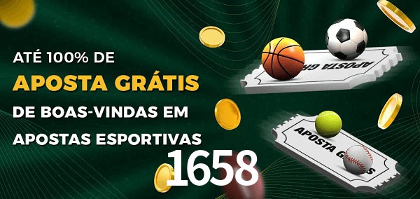 1658 Ate 100% de Aposta Gratis